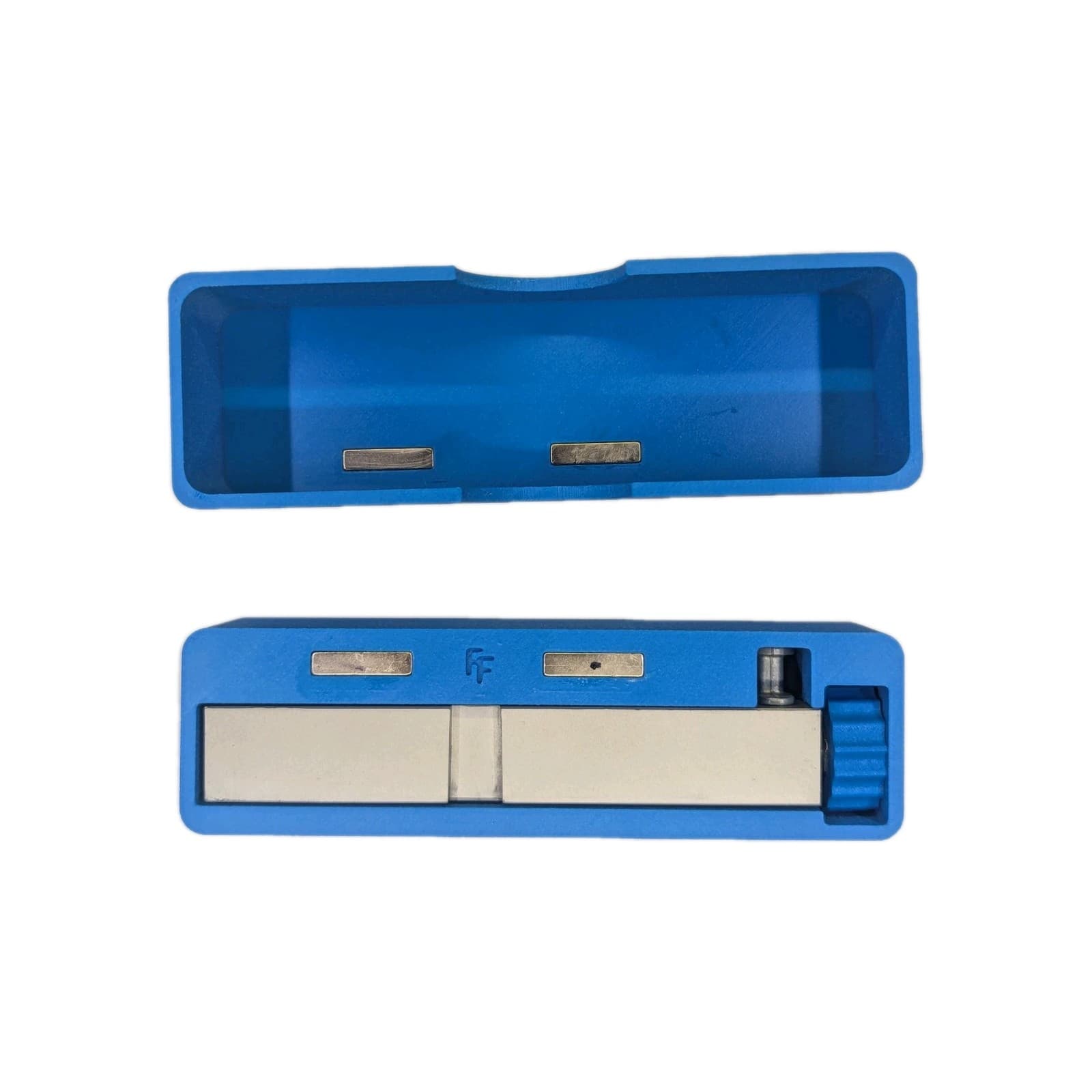 Dillon Precision Powder Bar Box — Single Bar With Knob And Magnetic Closure